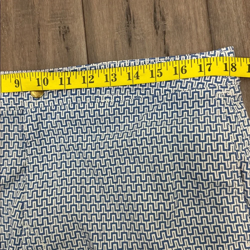 J.‎ Crew Blue and White Patterned Swimwear